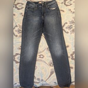 SO Women's Straight Leg Blue Jeans